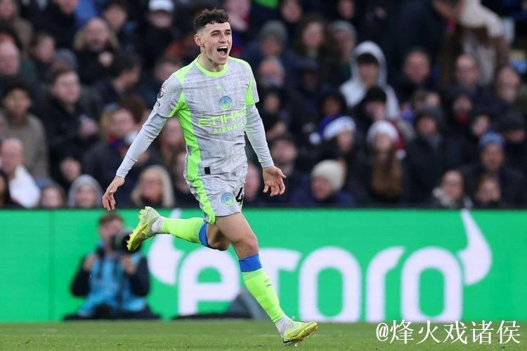 神级表现！哈兰德轰入36球，曼城3-0大胜水晶宫，距阿森纳仅差2分